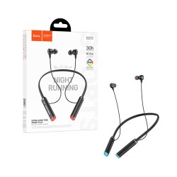 Auscultadores Neckband Hoco ES72 Benevolent Preto